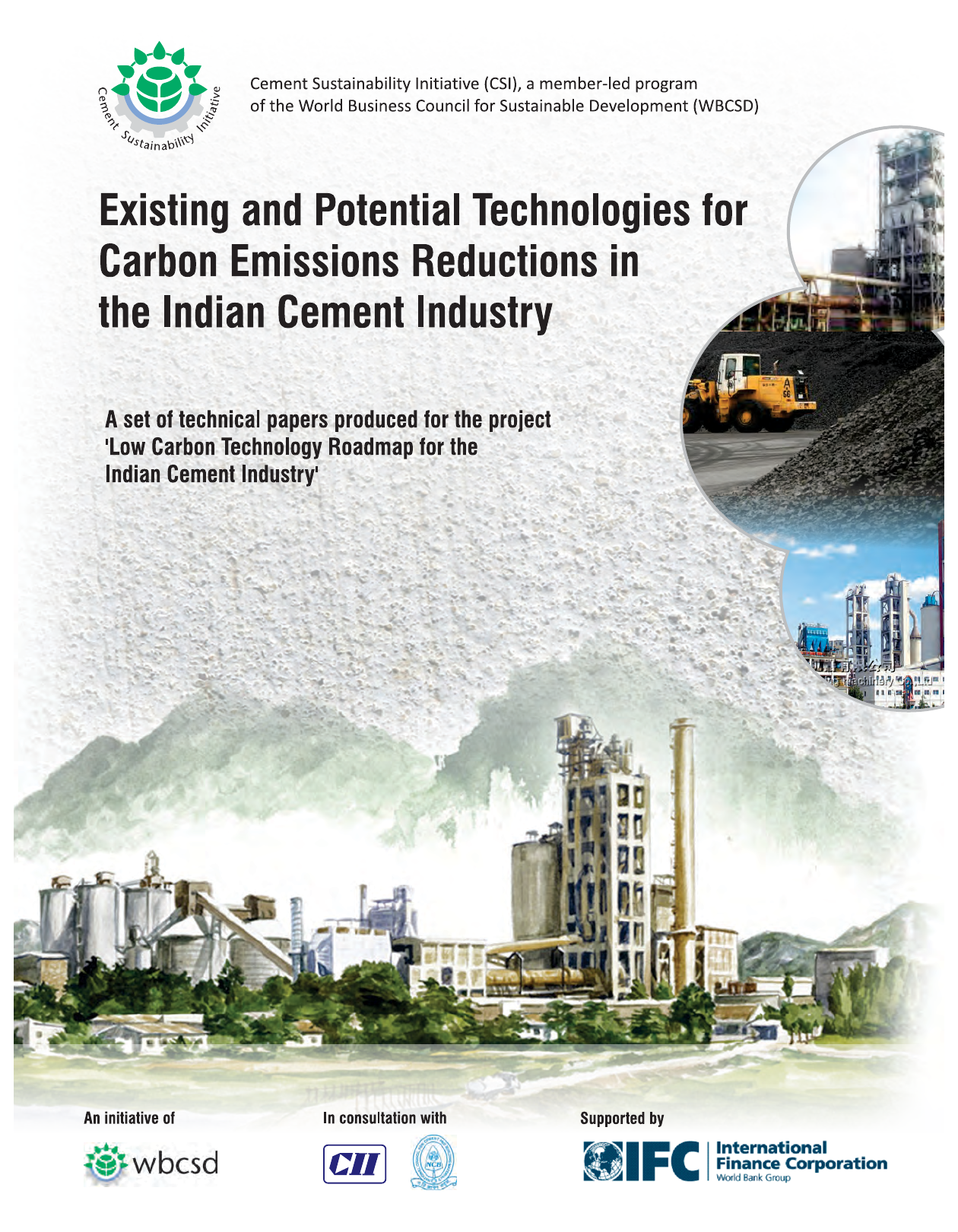 Existing and Potential Technologies for Carbon Emissions Reductions in the Indian Cement Industry cover