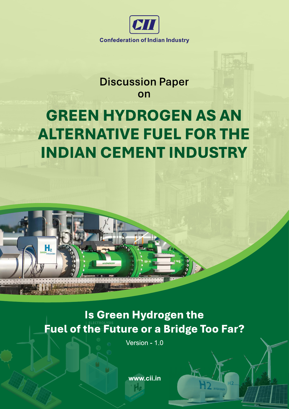 Green Hydrogen as an Alternative Fuel for the Indian Cement Industry cover