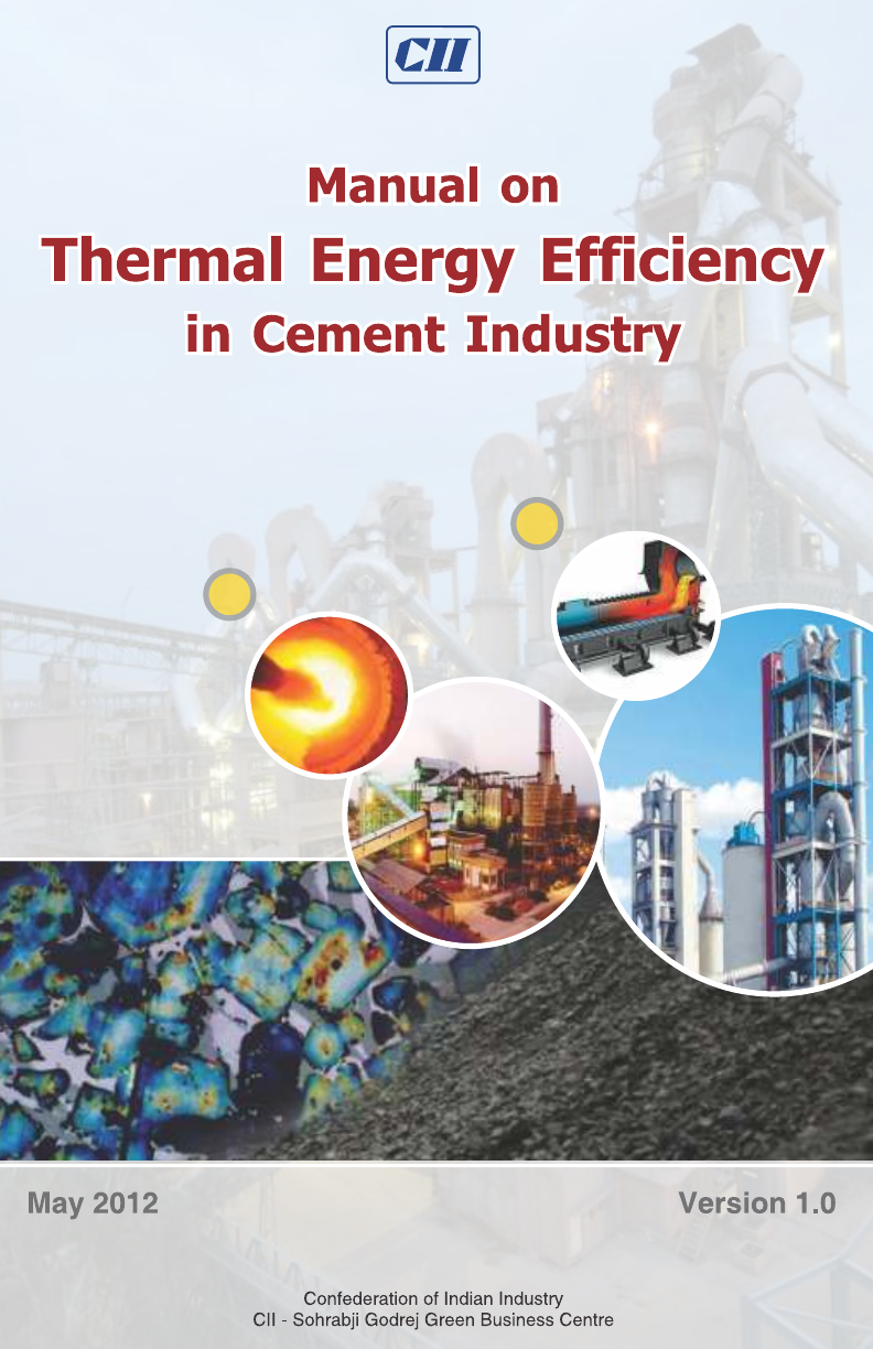 Manual on Thermal Energy Efficiency in Cement Industry cover