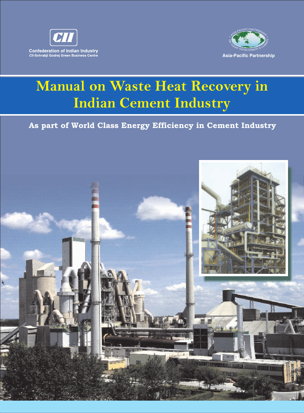 Manual on Waste Heat Recovery in Indian Cement Industry cover